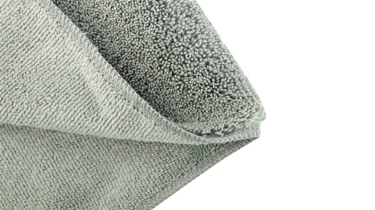 Microfiber Car Cleaning Cloth Grey