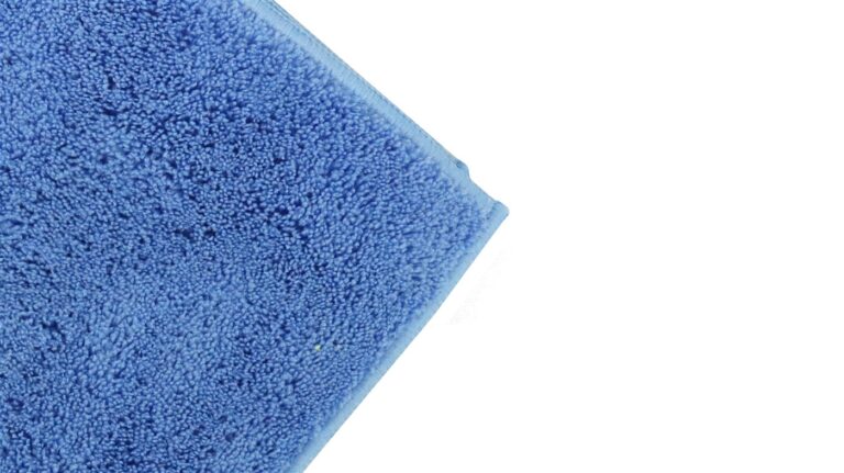 Microfiber Car Cleaning Cloth Blue