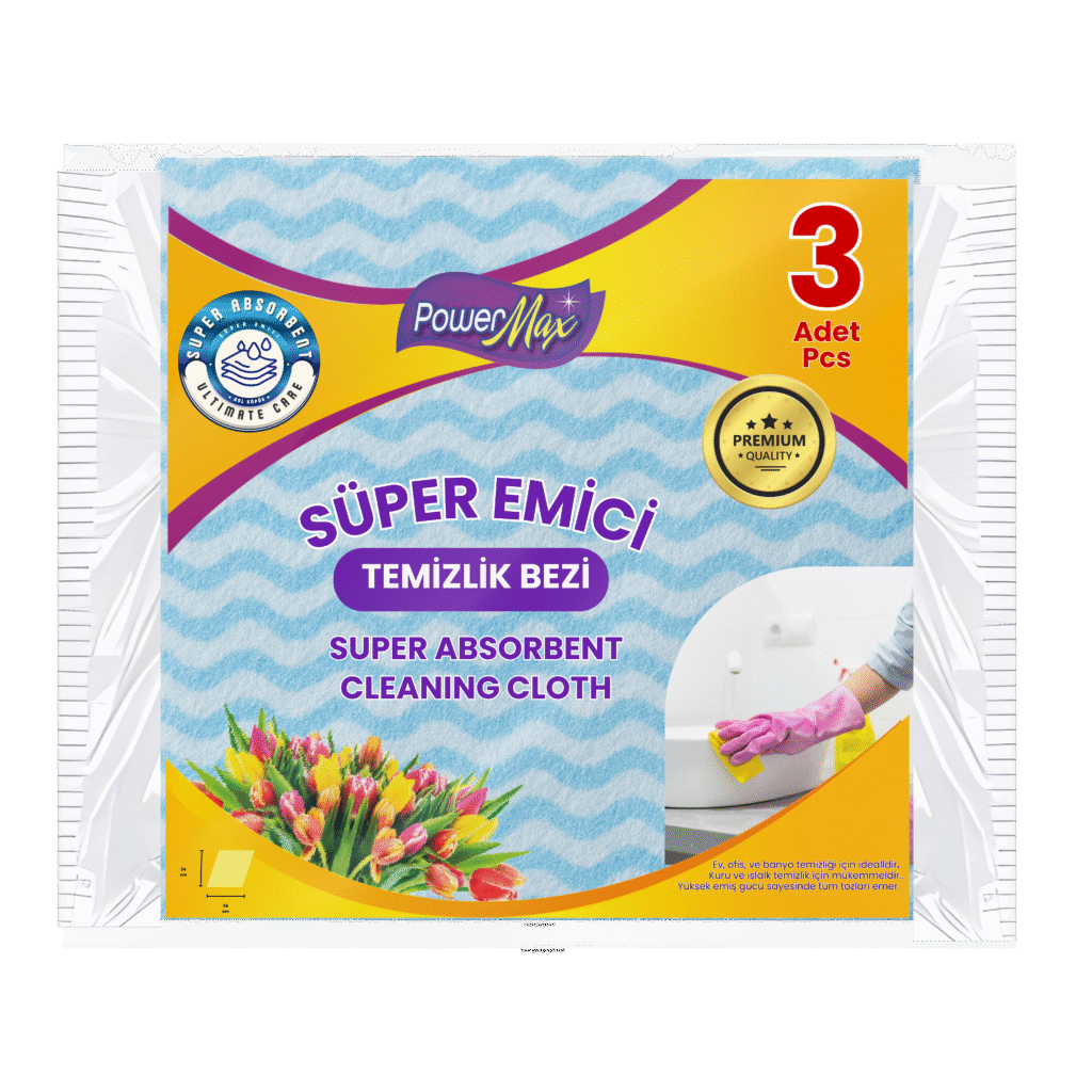 3 ‘ Super Absorbent Cleaning Cloth 34X34 cm