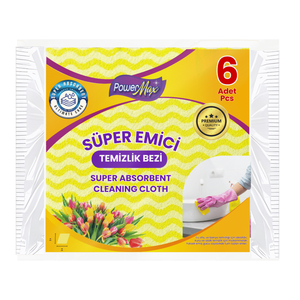 6 ‘ Super Absorbent Cleaning Cloth 34X34 cm