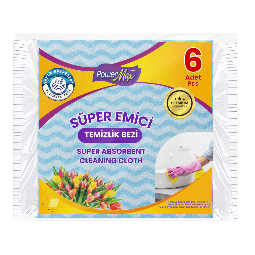 6 ‘ Super Absorbent Cleaning Cloth 34X34 cm