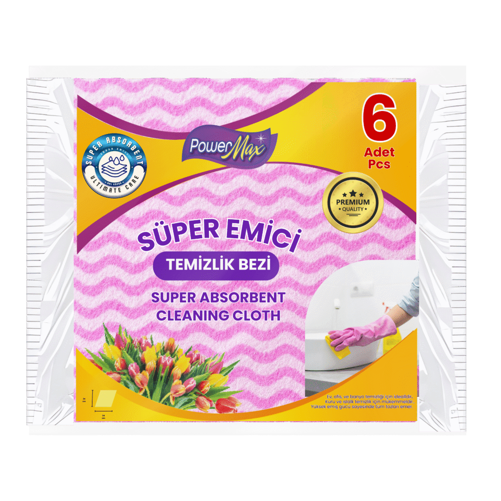 6 ‘ Super Absorbent Cleaning Cloth 34X34 cm