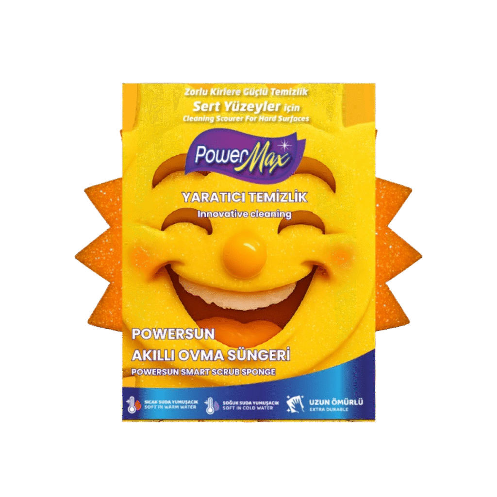 1′ Powersun Scrub Sponge