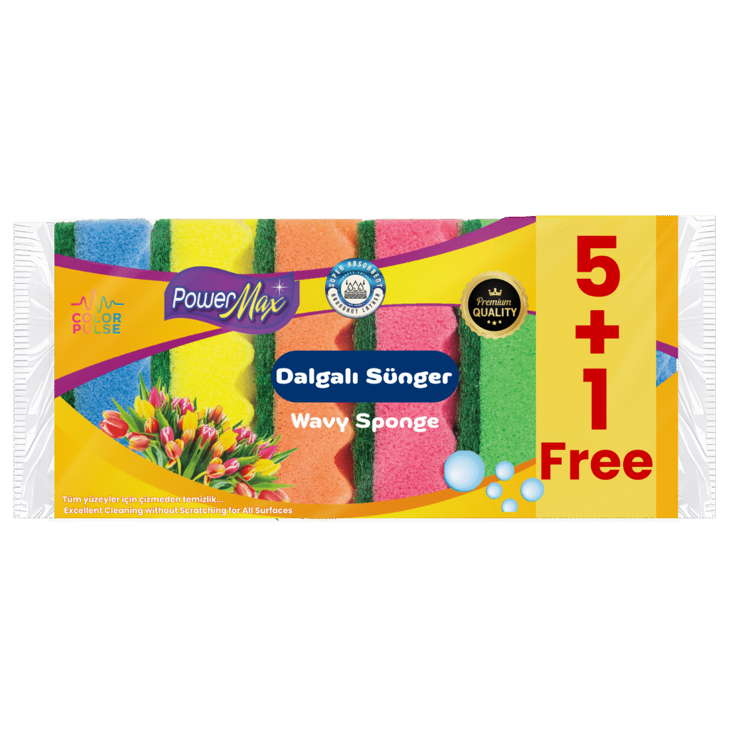 6' Wavy Sponge