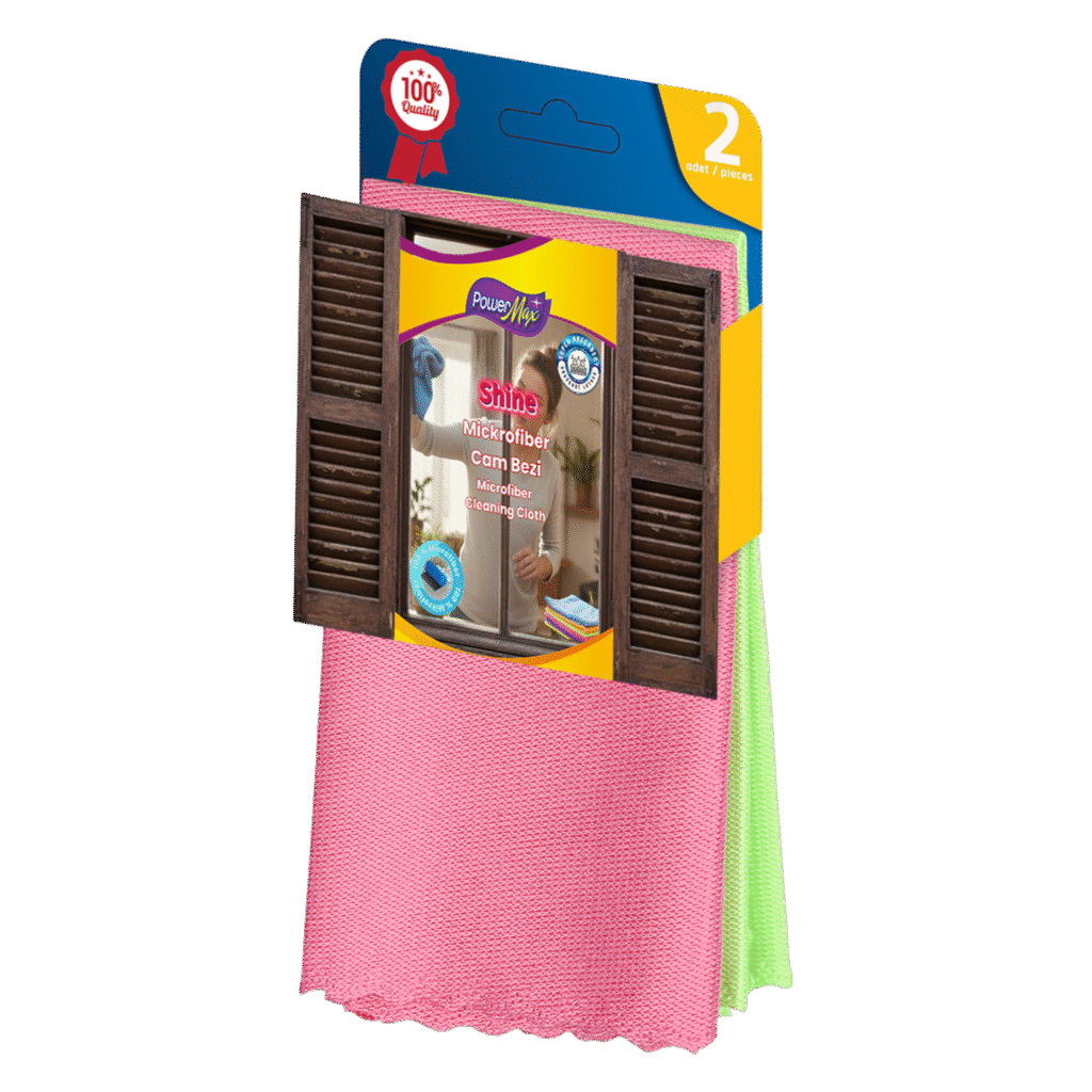 2′ Microfiber Glass Cleaning Cloth 40X40 cm