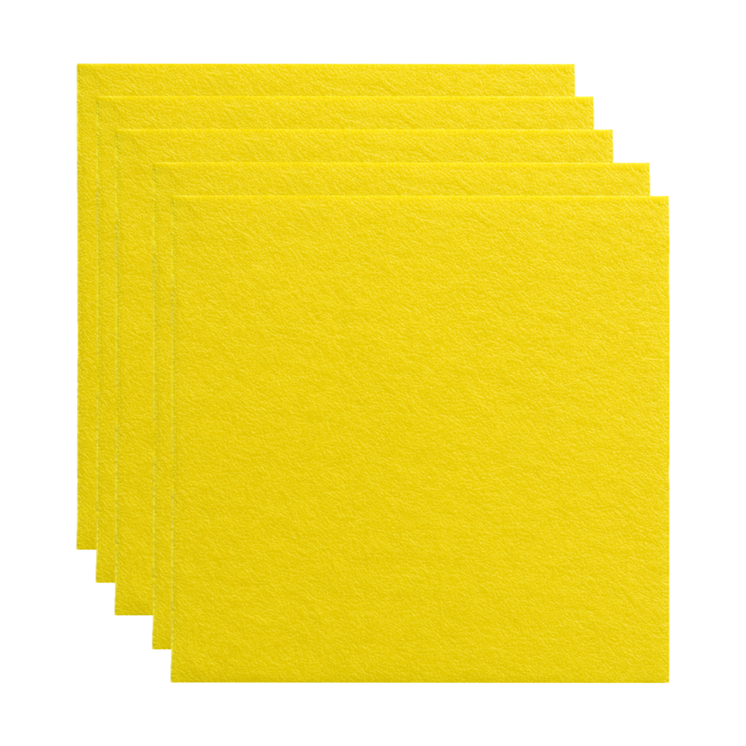 5' Yellow nonwoven cloth