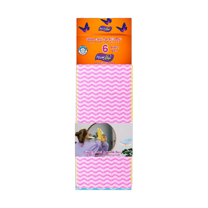 6 super absorbent cloth