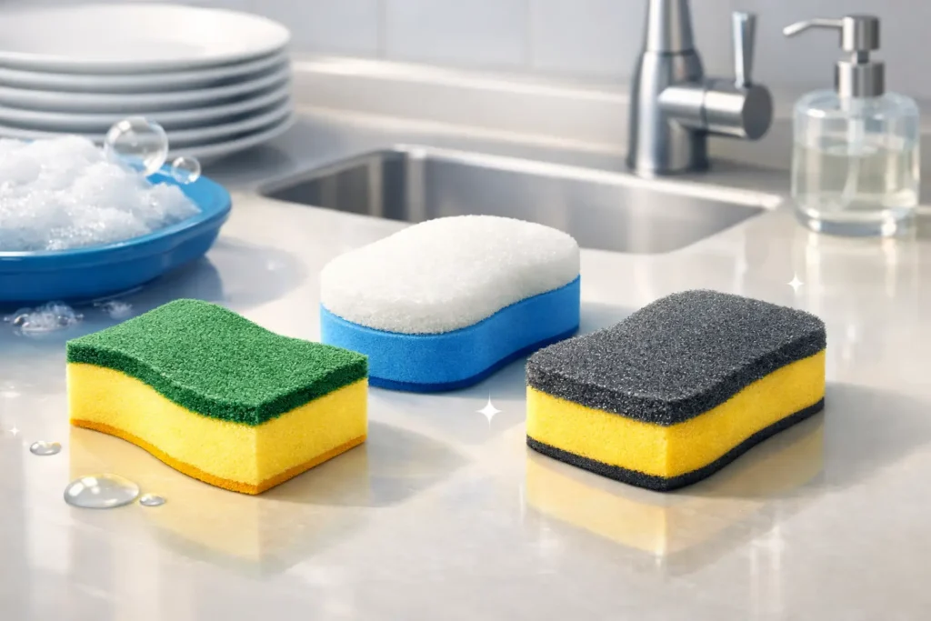 How to Choose a Scratch Free Dish Sponge