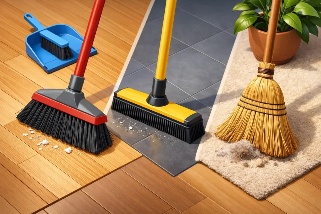 How to Choose the Best Broom for Indoor Floors