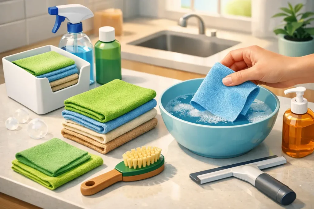 Reusable Cleaning Wipes for Home That Last