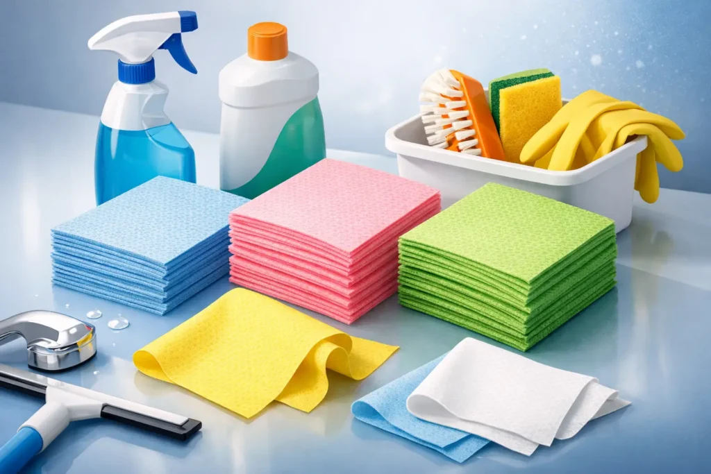 What Are Nonwoven Cleaning Cloths?