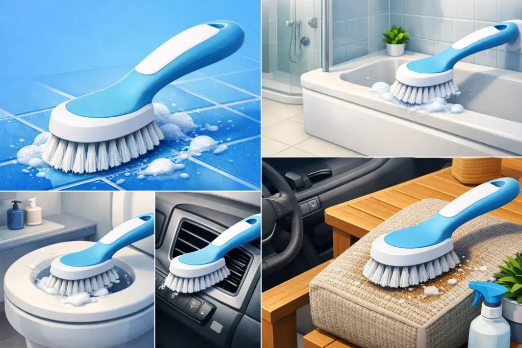 Where a Soft Bristle Cleaning Brush Works Best