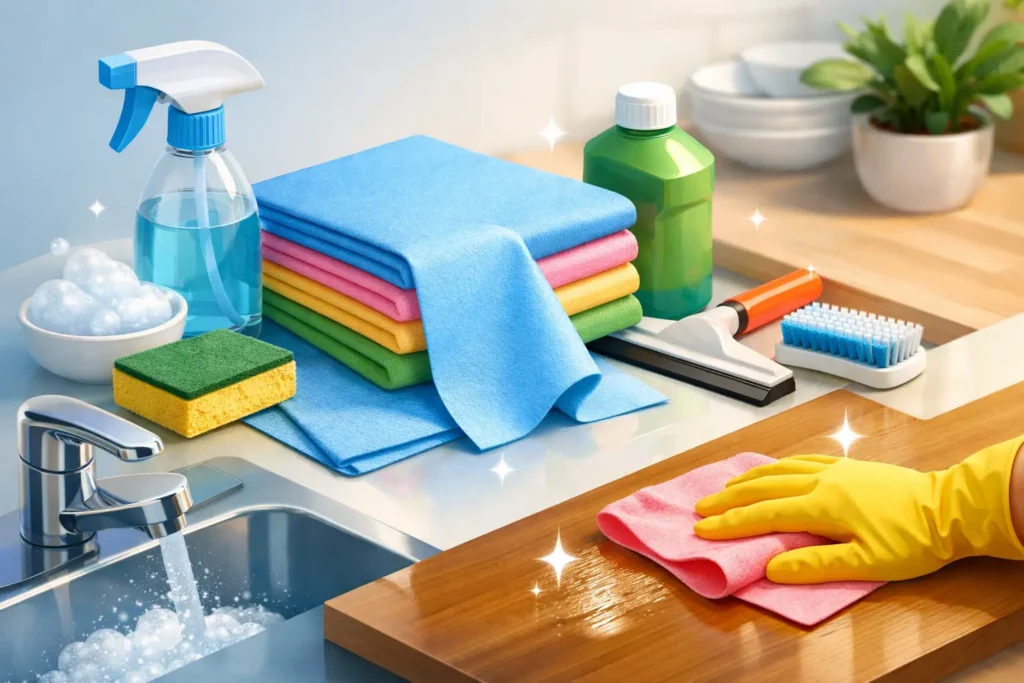 Nonwoven Cleaning Cloth Advantages for Every Home