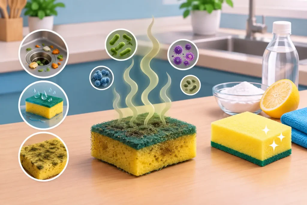 Sponge Odors: Causes, Fixes, and Prevention