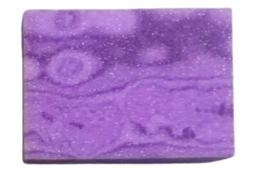 Yogy Scrub + Grooved 2-in-1 Purple Sponge