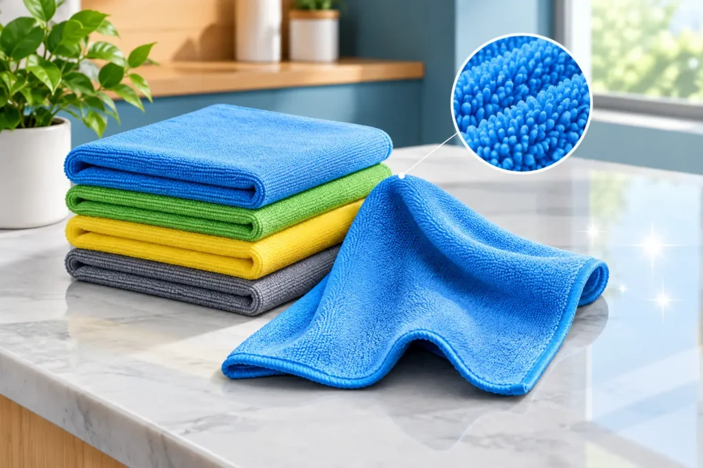 Microfiber Cloths That Clean Better for Longer